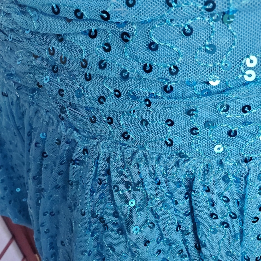 24hr SALE! ♡ BJ Sassy Sequins Party Princess Dress - Picture 2 of 7